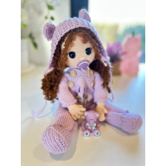 Crochet baby doll