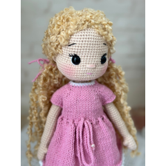 Crochet amigurumi doll