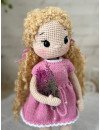 Muñeca amigurumi de ganchillo