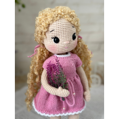 Crochet amigurumi doll