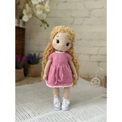 Crochet amigurumi doll