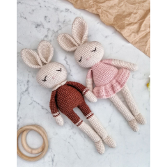 Crochet Sleppy Bunny