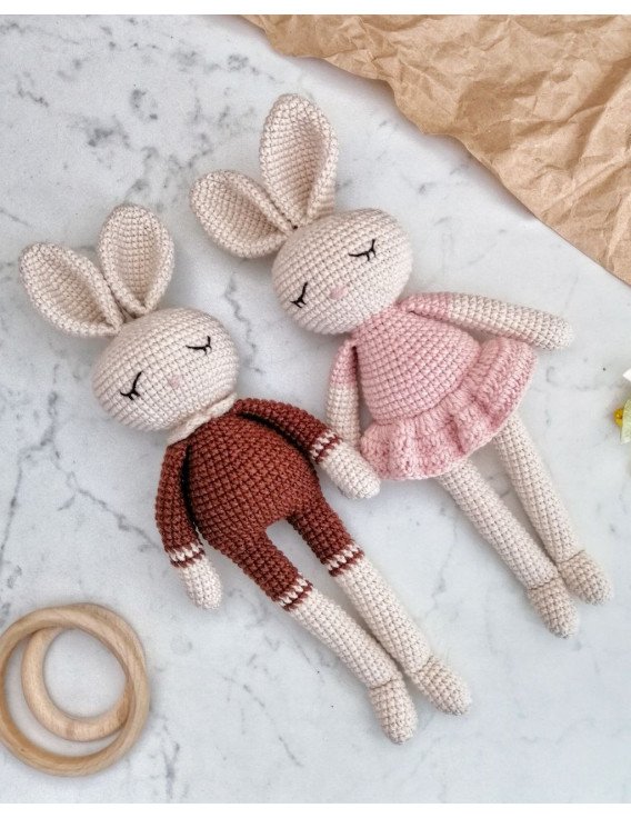 Crochet Sleppy Bunny