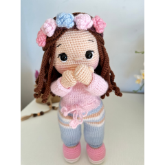 Crochet Flower Doll