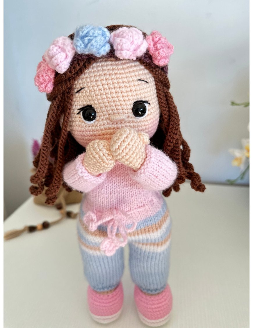 Crochet Flower Doll