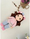 Crochet Flower Doll