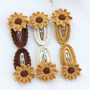 Crochet hair accessories...