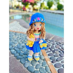 Crochet big doll