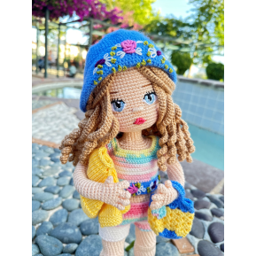 Crochet big doll