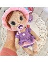 Crochet handmade baby girl