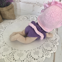 Crochet handmade baby girl