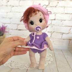 Crochet handmade baby girl