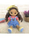 Handmade doll with hand knitted clothes