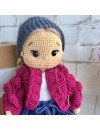 Crochet Blonde Doll