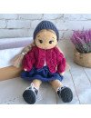 Crochet Blonde Doll