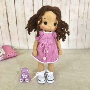Crochet Doll with dress