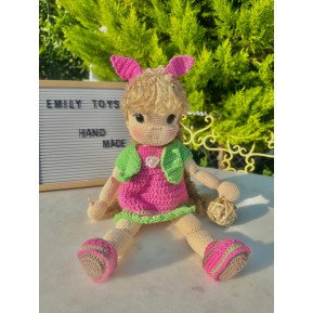 Crochet waldorf doll