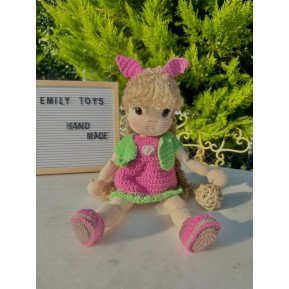 Crochet waldorf doll