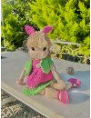 Crochet waldorf doll