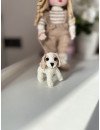 Crochet doll with dog