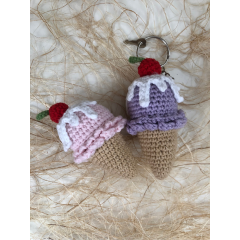 Crochet ice cream cone