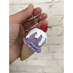 Crochet ice cream cone