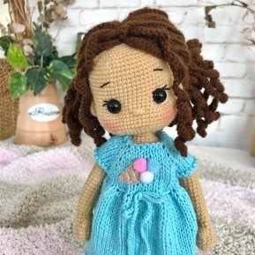 Playful and Adorable Crochet Doll