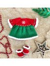 Crochet Christmas outfit for doll