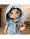 Crochet boy doll