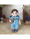 Crochet boy doll