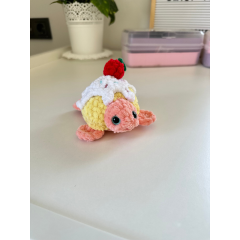 Crochet turtle toy