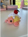 Crochet turtle toy