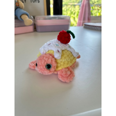 Crochet turtle toy