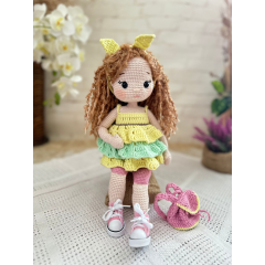 Crochet doll for sale