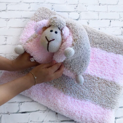 Sheep Cushion Toy- Pillow