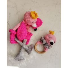 Flamingo-Baby-Set