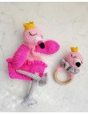 Flamingo Baby Set