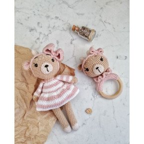 Hirsche häkeln Baby Set