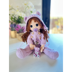 Crochet baby doll